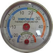 Igrotermometro analogico