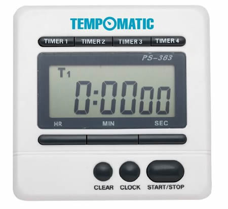 Eletctronic clock count up/down timer