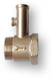 Valves and thermometers for boiler