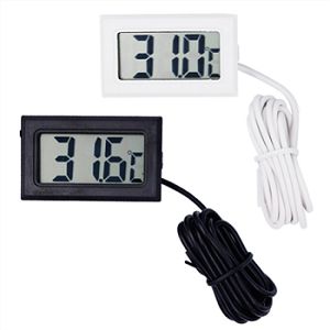lcd digital panel thermometer - digital panel thermometer whit sensor