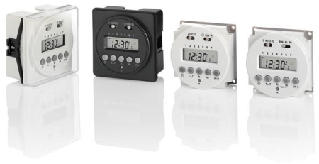 Lcd electronic built-in timer