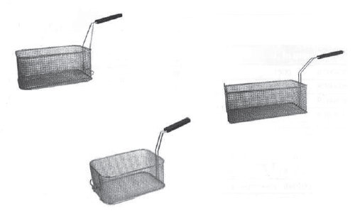 stainless steel basket and tank for fryer